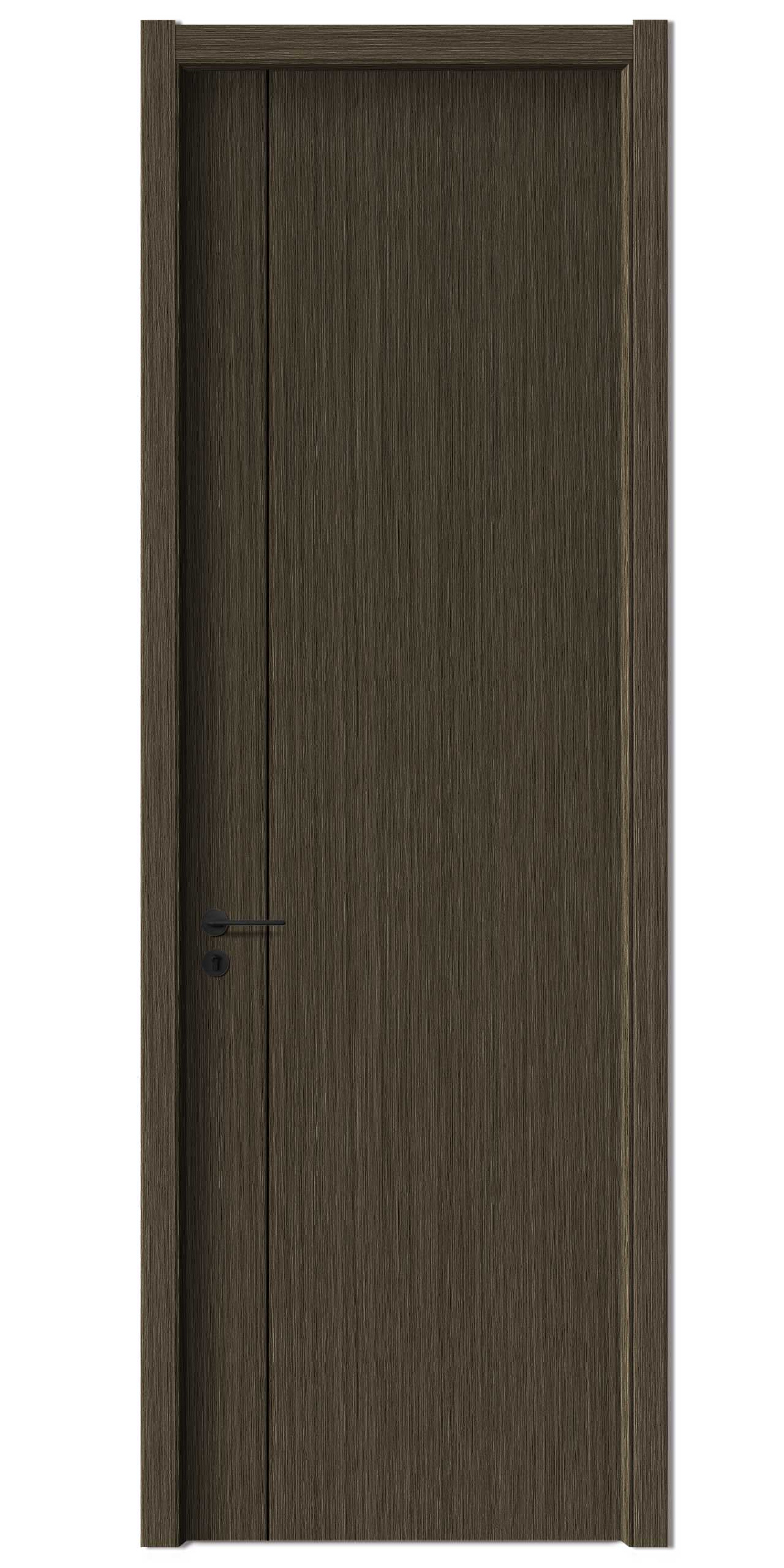 Porte sculptée WPC de luxe et légère moderne LD-13